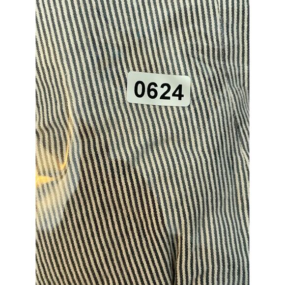 VINTAGE Free People Boho BlazerJacket Womens 0 Pinstripe Beaded Embellished - Picture 11 of 11